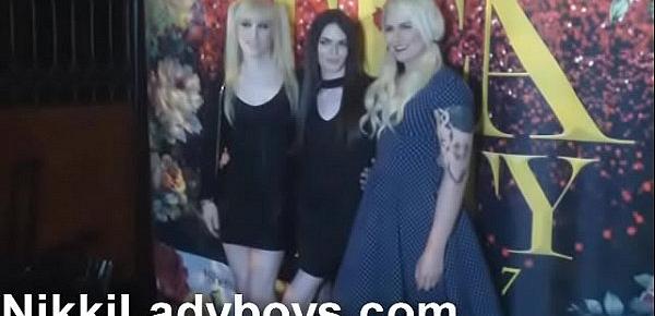  Nikki Ladyboys Party with T-girls and Ladyboys